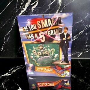 Are You Smarter Than A 5th Grader? DVD Game - Family Ages 8+ Brand New Sealed